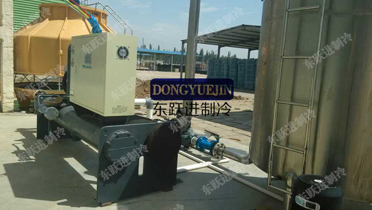 油墨制品廠(chǎng)螺桿式冷水機